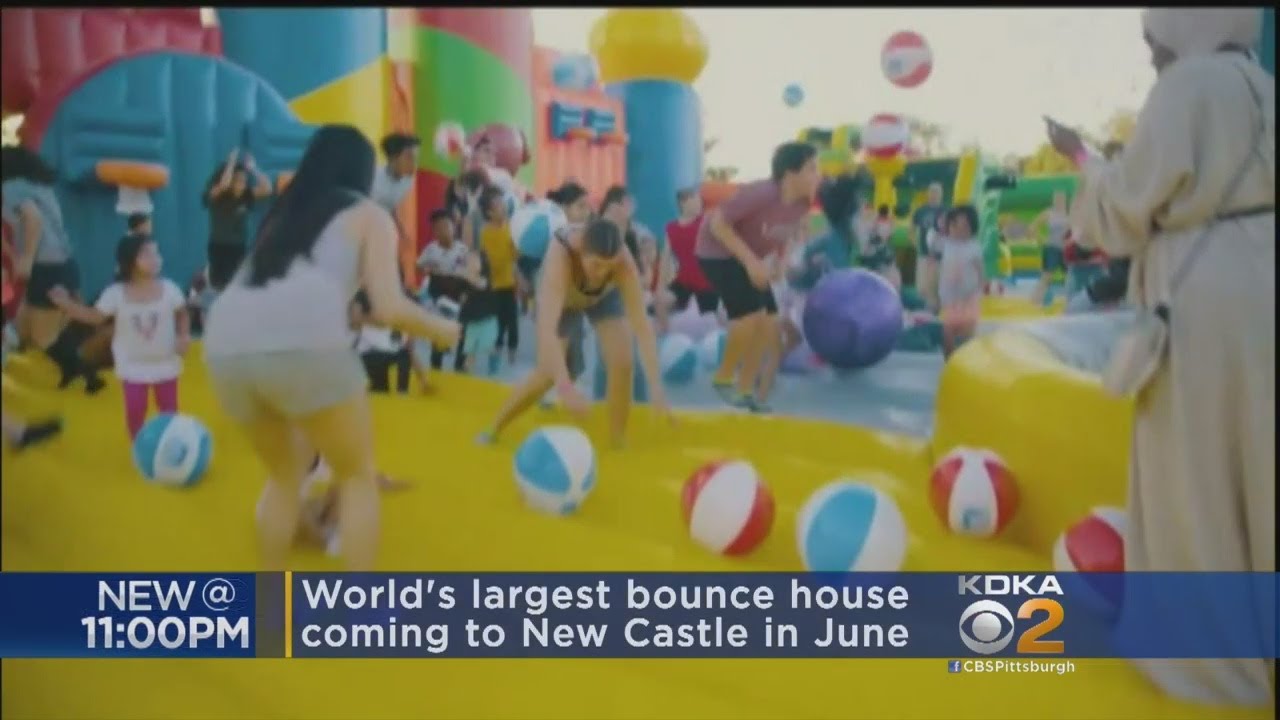 'World's Biggest Bounce House' Coming To Lawrence County Fairgrounds