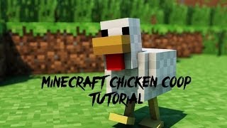 minecraft chicken coop build tutorial coops 1000