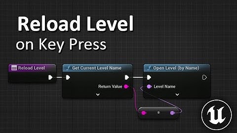 Reload Level On Key Press in Unreal 5