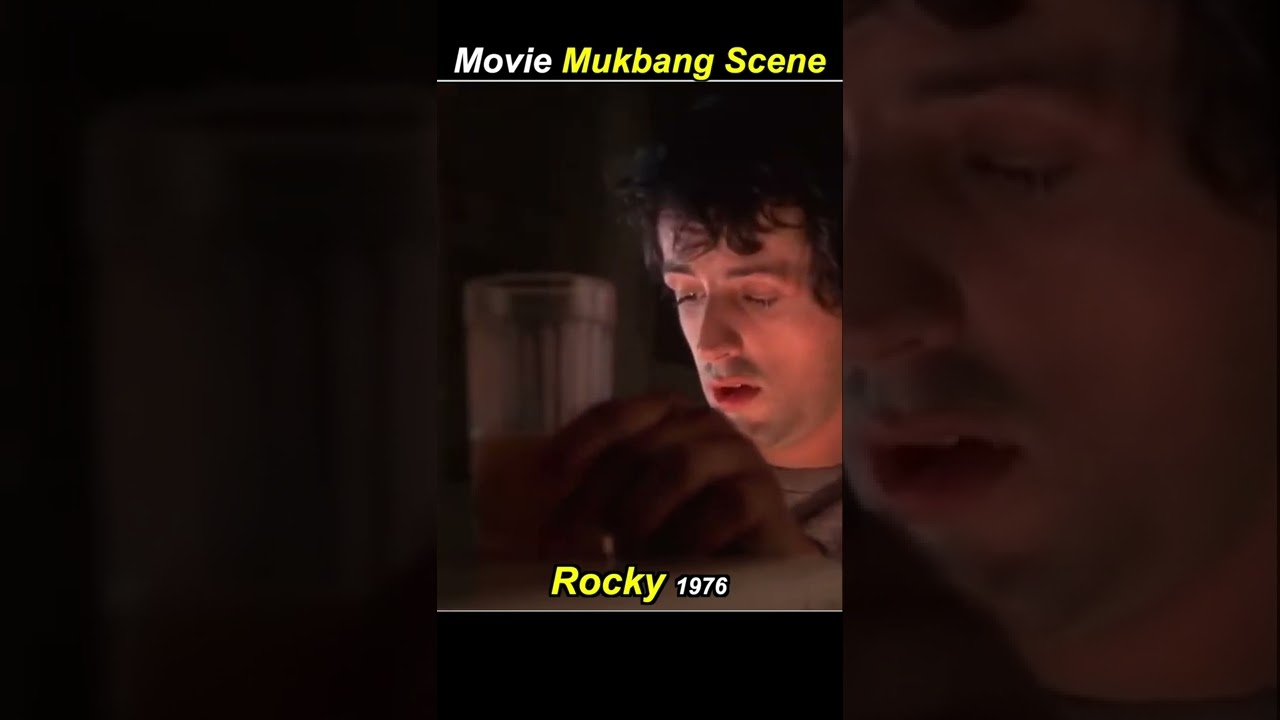 Sylvester Stallone | Five raw eggs