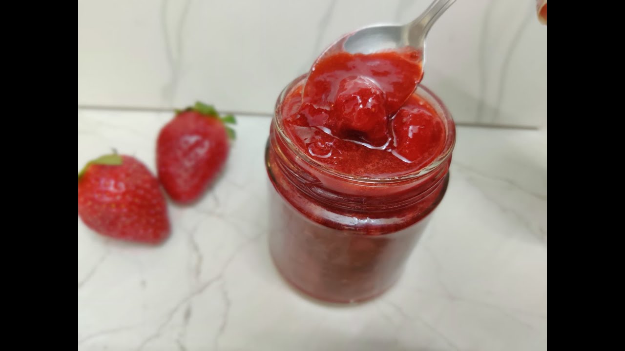 STRAWBERRY COMPOTE RECIPE | Deepali Ohri