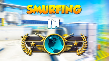 CS:GO SMURFING IN GLOBAL ELITE!