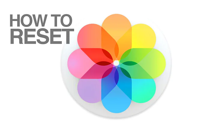 How to Reset Photos app in Mac OS X new photos app, iPhoto to Photos, delete library replace library