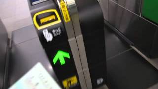 友部駅 自動改札機 入場 切符投入 Youtube