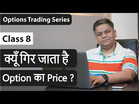 Option Greek - Theta | जाने क्यूँ गिर जाता है Option का Price ? | Options Trading Series - Class 8