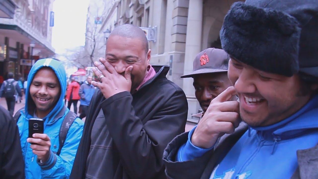 Amazing Street magic  - Two card Monte