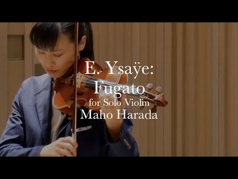 N.Saitou メロディーは風にのって 2/250 バイオリンと音符のアート Ysaÿe: Fugato from Sonata No. 1 for Solo Violin / イザイ:無