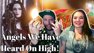 THAT MAKEUP GAME! | TARJA - &#39;Angels We Have Heard On High&#39; | 1st Time Reaction! #tarja #reaction