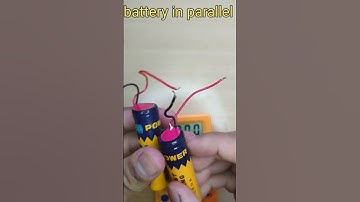 What happens when 2 battery connected in parallel