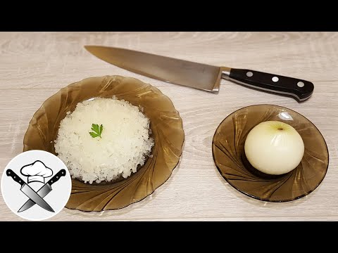Как мелко нарезать лук. 3 способа. Быстро и легко
