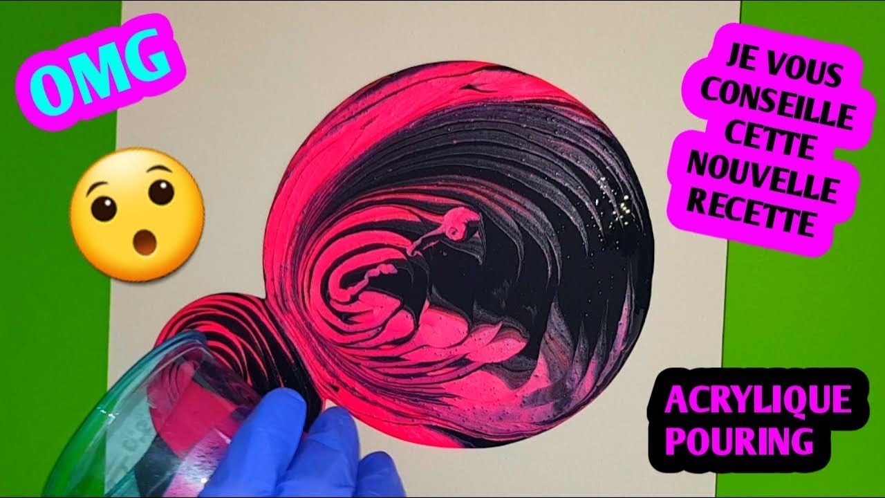 Acrylique Pouring Recette
