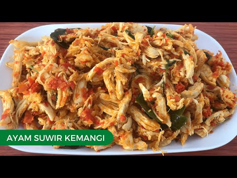 wajib-buat-ini,-resep-ayam-suwir-kemangi