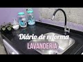 DIÁRIO DE REFORMA LAVANDERIA PEQUENA PARTE 1 - INSTALAÇÃO PEDRA E TANQUE INOX