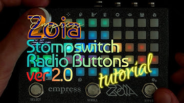 Zoia Tutorial: Stompswitch Radio Buttons ver.2.0