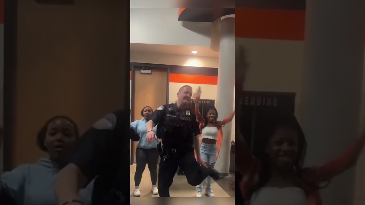 When a Cop Gets Peer Pressured into Dancing!