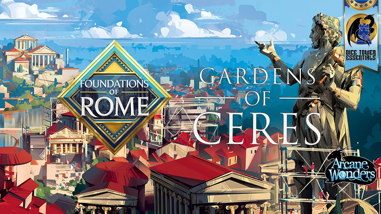 Foundations of Rome: Gardens of Ceres Solo Play w/ Robert Geistlinger
