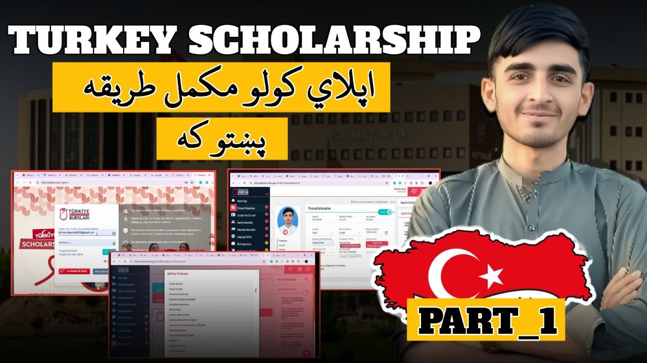 ترکي سکالرشپ اپلاي کولو مکمل طريقه 2026 | ترکي سکالرشپ اپلاي کرنے کا مکمل طریقہ کار | 1_  Part
