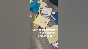 Look at this SURPRISE in Crunch Labs box #7 #shorts #markrober