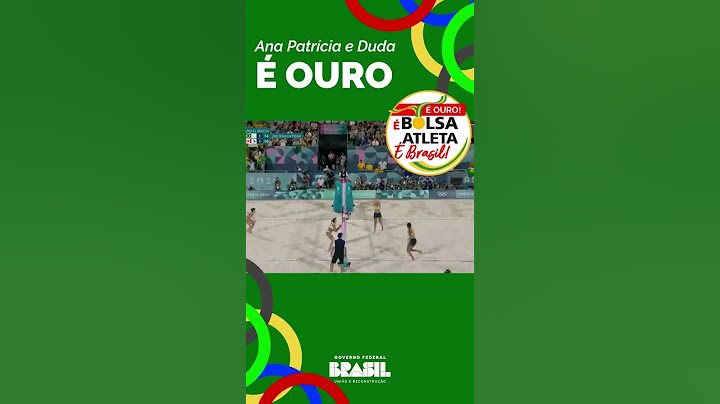 Duda e Ana Patrícia - OURO no vôlei de praia