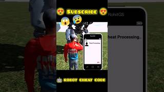 Indian Bike 3D Robot Cheat Code 😱 | 100% Working Secret Code #shorts