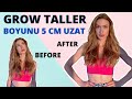 How to grow taller en etkili boy uzatma egzersizleri  boyunu 5cm uzat stretches to grow 2 inches