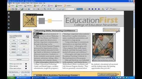 Program 4: Creating Accessible PDFs from Scanned Documents