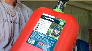 Scepter SmartControl Plastic Dual Handle 5 Gal Gasoline Can Container Jug Review