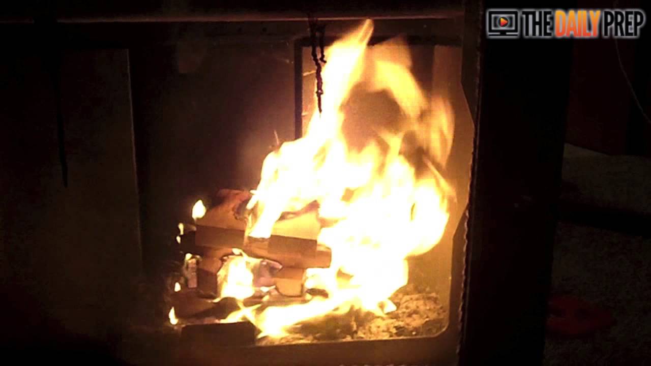 Englander Wood Stove - YouTube