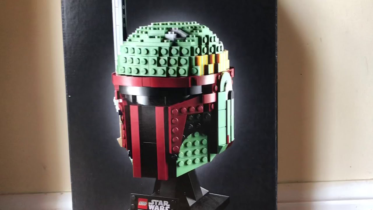 LEGO Boba Fett helmet review YouTube