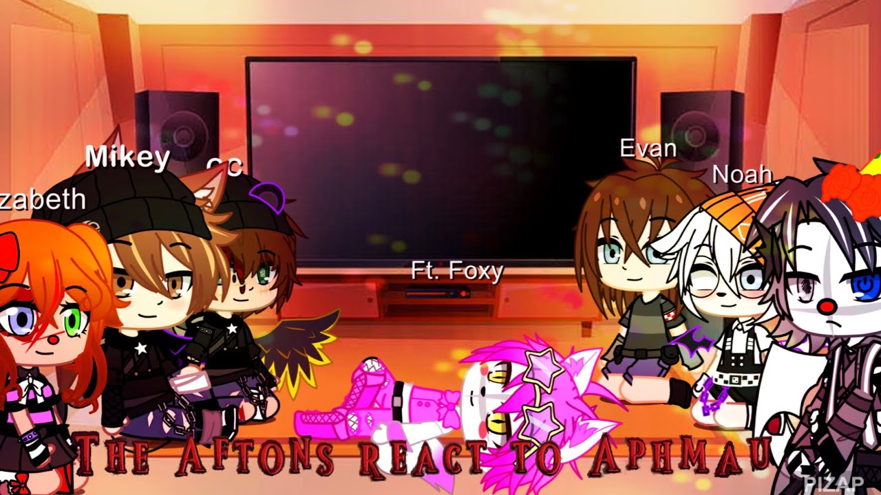 The Aftons react to Aphmau | Part 1 | Gacha Club Video