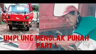 PROSES PERBAIKAN & GANTI KABIN TRUCK UMPLUNG #MENOLAK PUNAH DI BENGKEL LAS KARBIT DEWA #part_1
