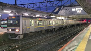 【成田線】0466M 209系2100番台C604編成 成田駅 発車シーン