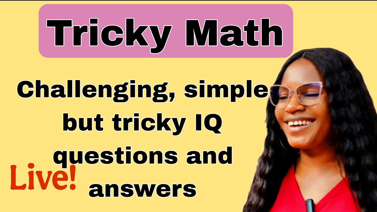 Challenging and tricky IQ math questions for competitive exams like ...