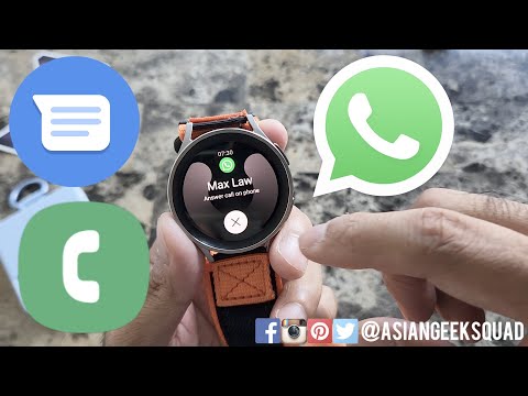 Phone Calls, SMS/Texting and WhatsApp on the Samsung Galaxy Watch5 Pro - Usability Review