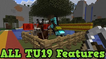 Minecraft Xbox 360 + PS3: ALL Features in TU19 (New Blocks, Mobs, Items)