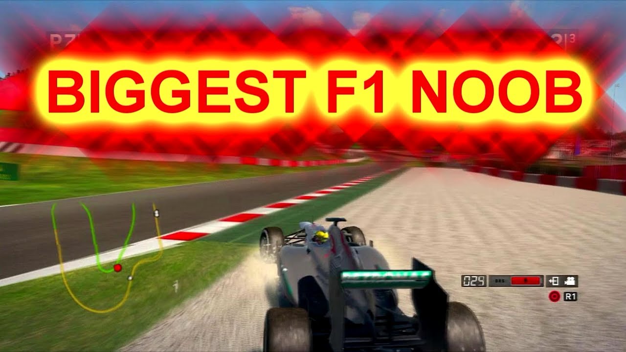F1 2013 -The Biggest EVER Online NOOB guys !