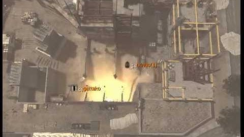 MW3 Stealth Bomber Quad Kill On Hardhat