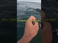 He Wasn't Ready For This Monster! 🤯🎣 #shorts