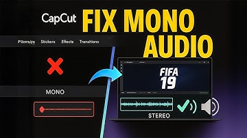 Audio Playing Mono Fix Solution CapCut PC 2025