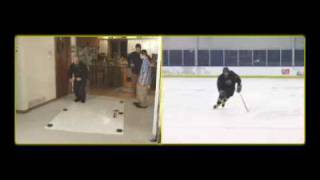 Hockey Skating Drill - Forward Stride on G1 Extreme