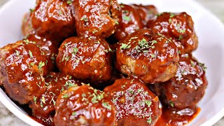 How To Make The BEST BBQ Meatballs