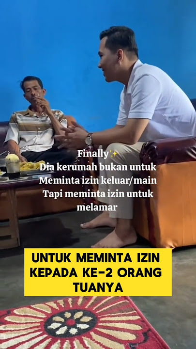 ketika pacar minta izin melamar pacar nya ‼️‼️ #lamaran #tunangan #nikah #pacar #shorts