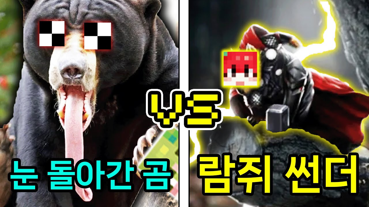 Это чемпионат мира по борьбе среди сильнейших животных, но почему у медведя такие глаза? Какой бу...