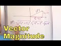 01 - Calculating Magnitude of a Vector & Direction, Part 1 (Vector Magnitude & Angle)