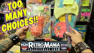VINTAGE TOY SHOW HUNT...TOO MANY CHOICES! Retromania Toy Show 2026 NewBraunfels, Texas