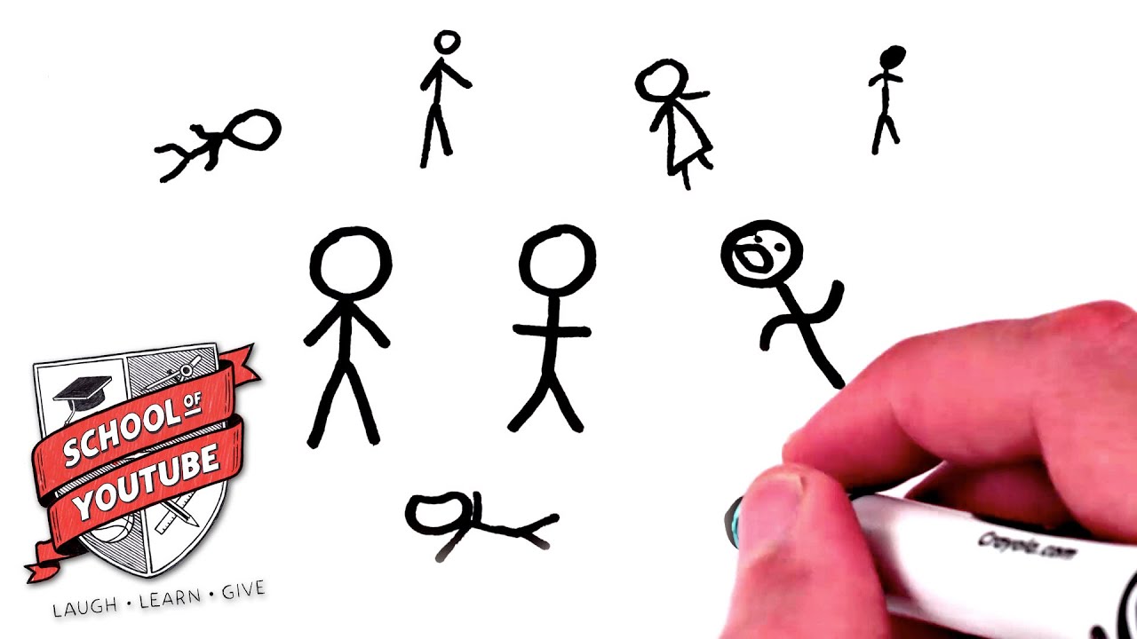 How to Draw a Stick Figure: a Complex Guide