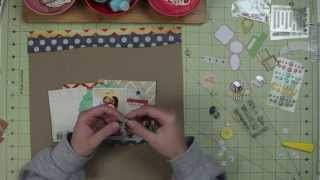 Scrapbook Layout Process - Cousin Time - Citrus Twist Kits (Melissa Stinson)