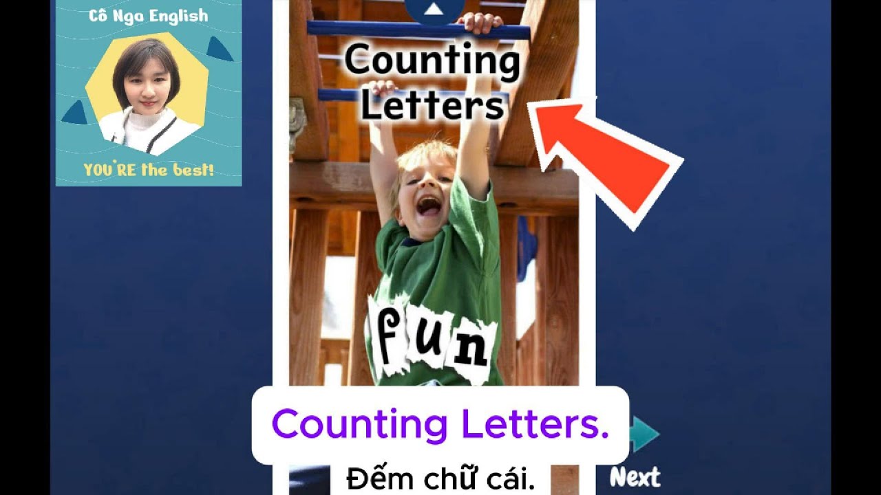COUNTING LETTERS LESSON 18 - YouTube