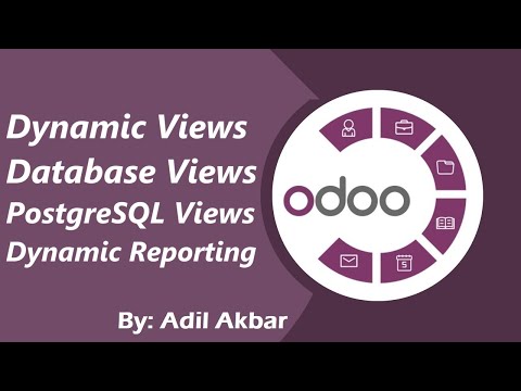 Create Dynamic and Database/PostgreSQL views in Odoo | Odoo Dynamic Views | Odoo PostgreSQL