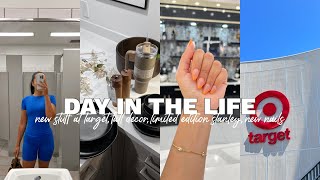 vlog: new at target, fall decor, limited edition stanley, new nails